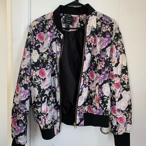 Formal bomber jacket
